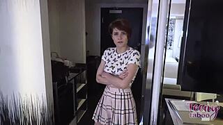 Pervy Adalind Gray seduces with big tits wet pussy