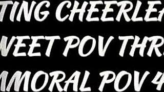 i swallow matt and johnnys huge cocks as naughty cheerleader zuzu sweet