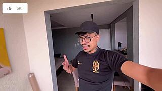 Touring new apartment then rough fucking skinny amberzinha backstage