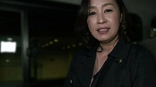 Japanese Wife Riku Mizusawa Squirts in Creampie 3some Muff Dive