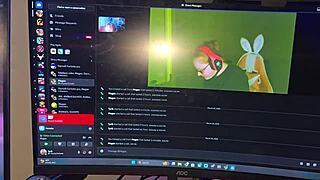 redhead gamer girl uh bbc creampie pt1 game break