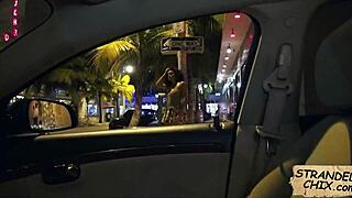 CURVY JULIE KAY POUNDED OUTDOORS IN PICKUP