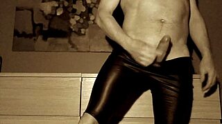 Pornstar Rips Latex for Anal Dildo Cumshot