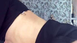 wanna see ellie leen oil her fit pussy for intense dildo orgasm masturbation?