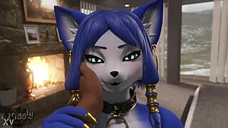 breed that blue vixen milf's furry pussy with big cock cum!