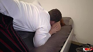 i lick stepmom's pussy then fuck and fill her mouth with cum