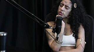 bibi hourani teases small cock cuckold with sheer red pics before outdoor brazilian prostitution