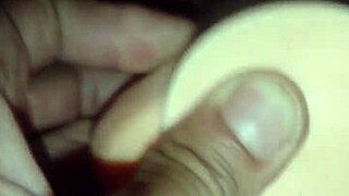 Student Slut Spreads Shaved Pussy Stuffed with Dildo Till Creampie!