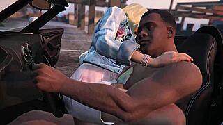GTA 5 Franklin Hooks Up Prostitute For Car Sex Game