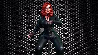 Finger Fucking Metal Loving Granny Carmen Angel to Intense Orgasm