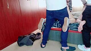 BFFs swap boyfriends and tight pussies after wild party