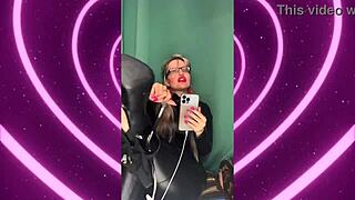 you can't cum yet until that eyeliner runs perfect in your femdom fantasy