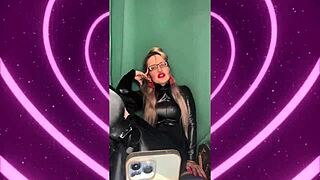 you can't cum yet until that eyeliner runs perfect in your femdom fantasy