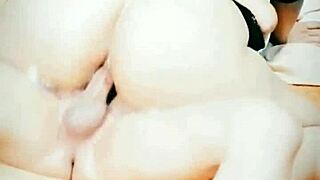 stolen vid famous latina teen bent over big ass doggy