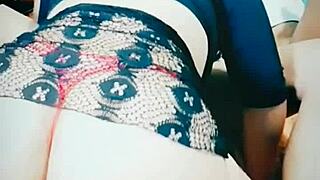 stolen vid famous latina teen bent over big ass doggy