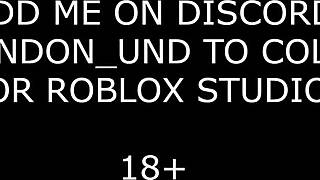 Blonde Snowbunny SLUT Sucks Cock in Roblox Condo!