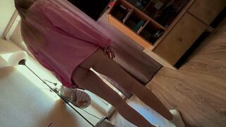 that teen 18 girl practices slow ass farts in a crowd but it all goes wrong