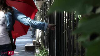 flexible blonde bends for deep ass pounding and riding