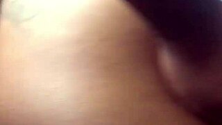 Can This Fat Ebony Ass Handle Tight Pussy Creampie?