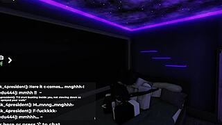 Cute big ass teen gets soulfucked hard by sexy roblox succubus