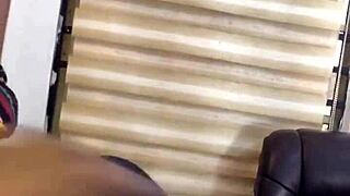 hx office tape 52yo chubby mama africa licks deepthroats bbc