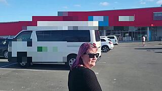 kiwi slut milf creampied dirty in department store changing room pt1!