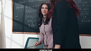 Valentina Nappi and Jayden Cole Surrender to Forbidden Lesbian Passion After Hours