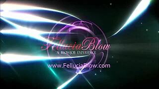 athletic brunette blows load facial swallow pro style 💦😏