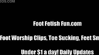 Lick my dirty sandals clean like a good boy