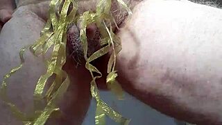 Rustyas1 Does A LITTLE HORNY DANCE With SMALL COCK Tease