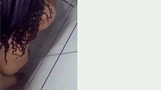 Stepmom bends over begging for my cock doggystyle, her big tits bounce wild!