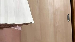 Tennis girl humiliated with panty plug nipple play or volleyball tail anal?