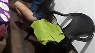 hidden cam catches neighbor's monster cock doggystyling my bent over milf wife