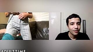 Mature Payton Hall Fingers Herself For Step-Grandson Tease