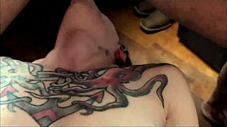 matched tinder with goth roommate... throat fuck cum on whore face!