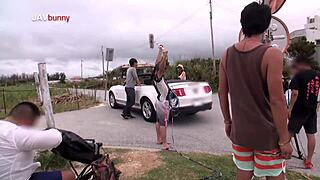 wanna see what this hot japanese babe does before her porn scene?