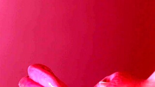 a japanese stepmom sneaks peek at son's porn close-up blowjob cum