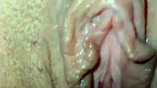 chris vivi spreads her soaked open pussy squirting wildly everywhere