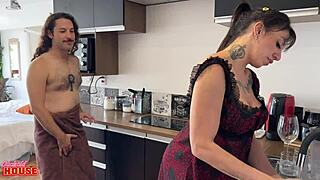 big clit bride cheats bareback lets guy creampie her pussy