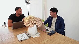 bribing mute maid for hot threesome while stepmom sleeps upstairs 😈💦🔥