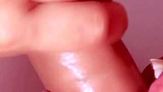 japanese stepmom's loving blowjob on son's huge cock