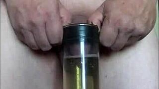 bisexual masked piss lover BEGS for your hot swallow humiliation closeup