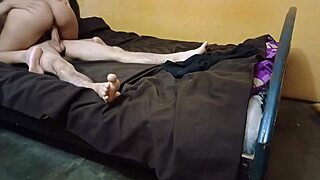 hot latina stepsis bent over for deepthroat cowgirl pussy ride on bro's cock en español