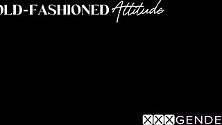 Ariel x shemale gulps big dick before hardcore anal destruction