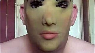 bisexual masked piss lover BEGS for your hot swallow humiliation closeup