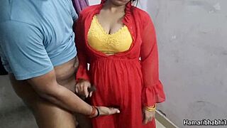 i feel her desi heat as indian bhabhi takes standing doggystyle pounding deep