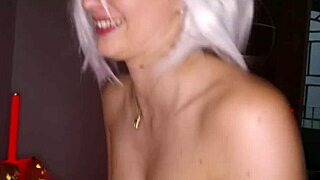 sultry stacy cruz as witch deepthroats demon leo's cock on halloween 🎃🍆😈