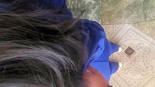 Schoolgirl Caught In Bathroom Doggy Creampied By Classmate's Big Cock