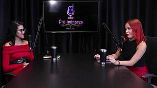 Bruna Ferrari confesses anal fetish craving as husband handyman pounds her on sheer red!