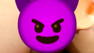 testing miranielt huge dragon dildo deep in my pussy